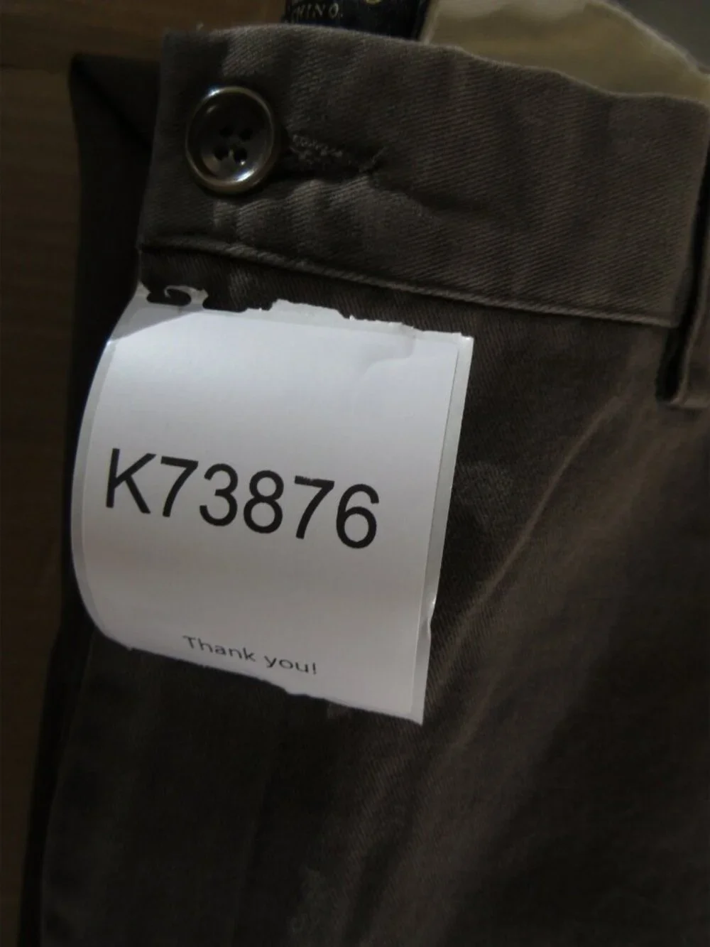 VINTAGE Banana Republic Pants 40 L Emerson Chino Khakis Y2K 40X34 NEW